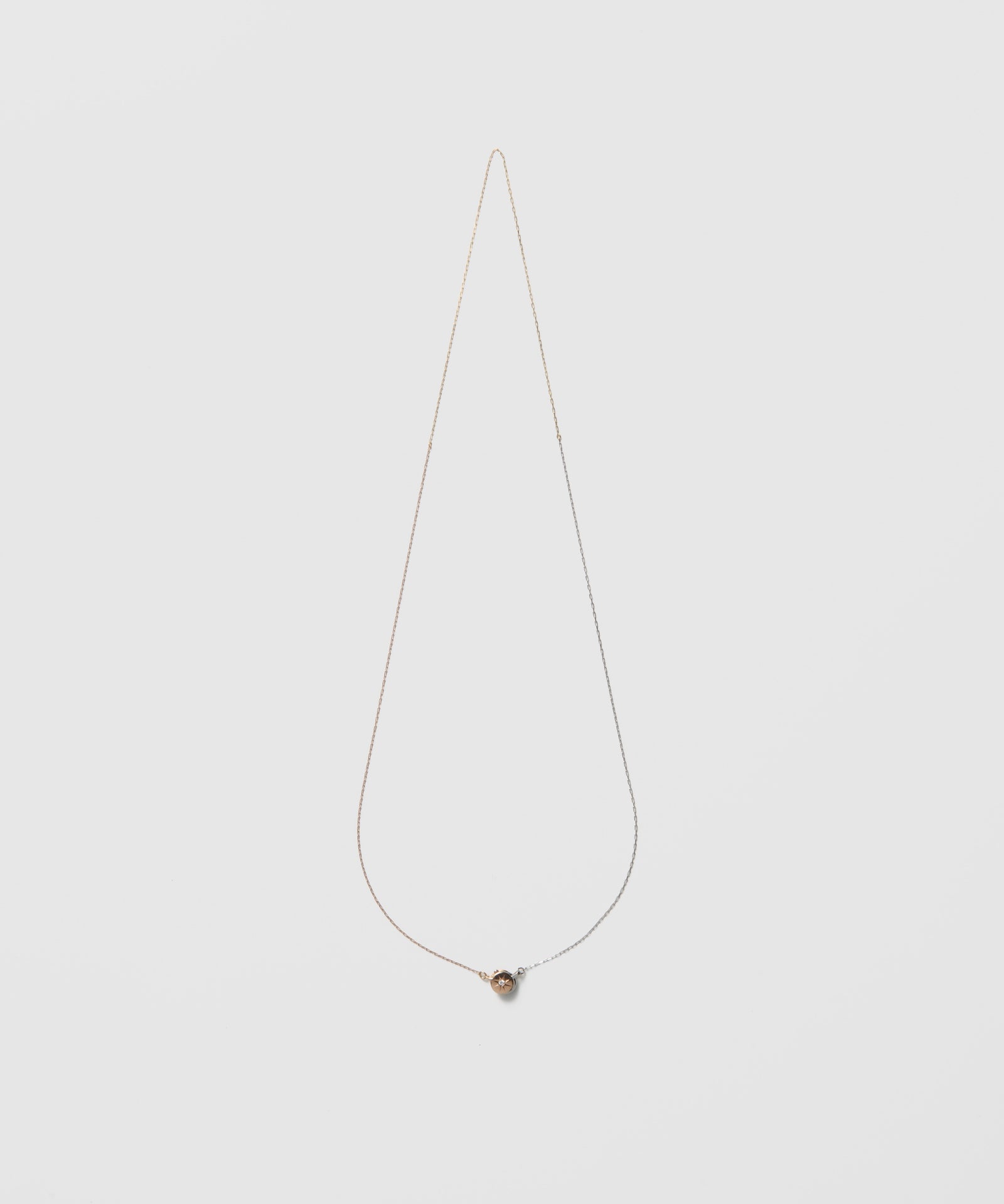 Diamond Glove Trinity Necklace｜K10YG / K18PG / Pt850 / Diamond
