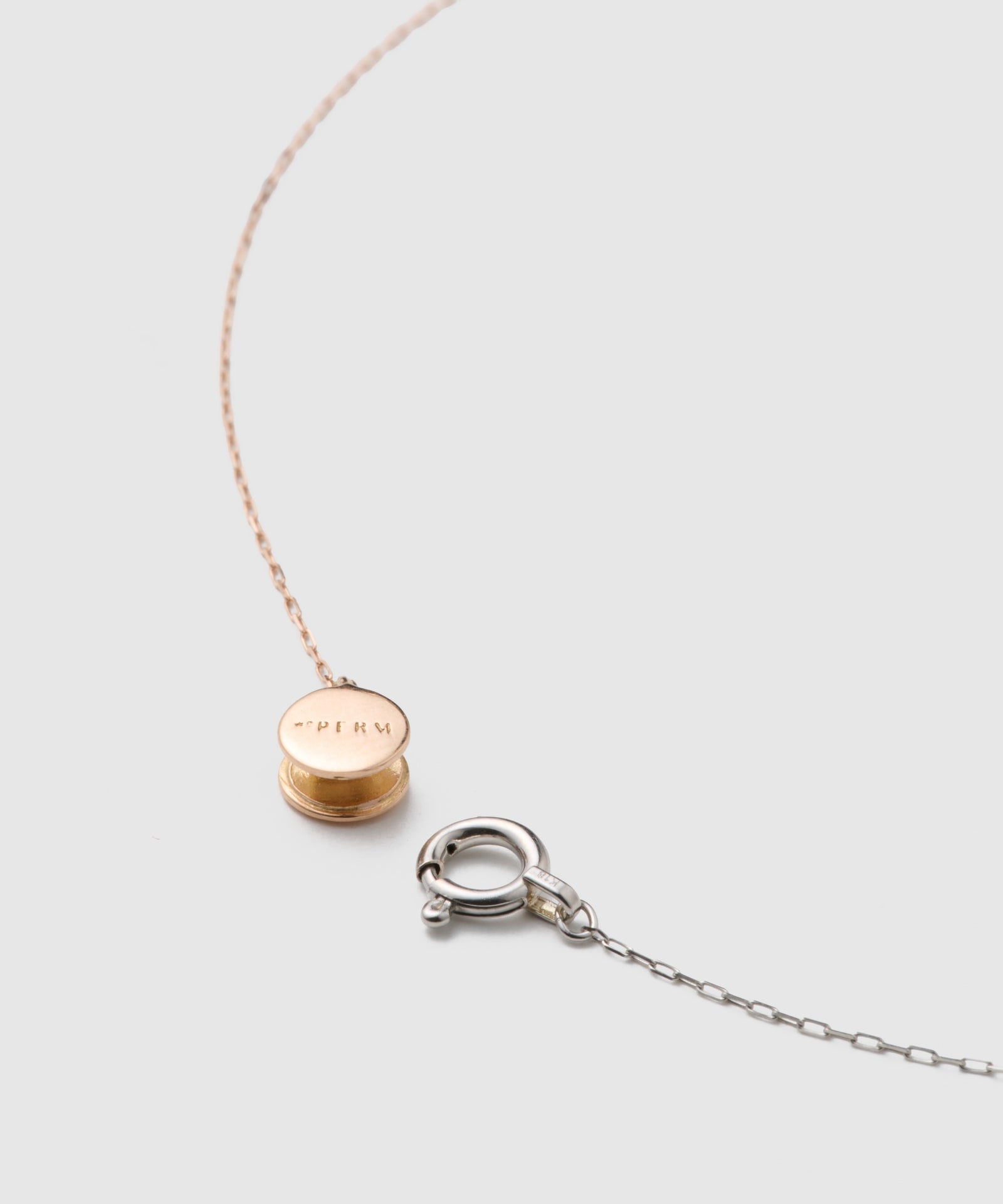Diamond Glove Trinity Necklace｜K10YG / K18PG / Pt850 / Diamond