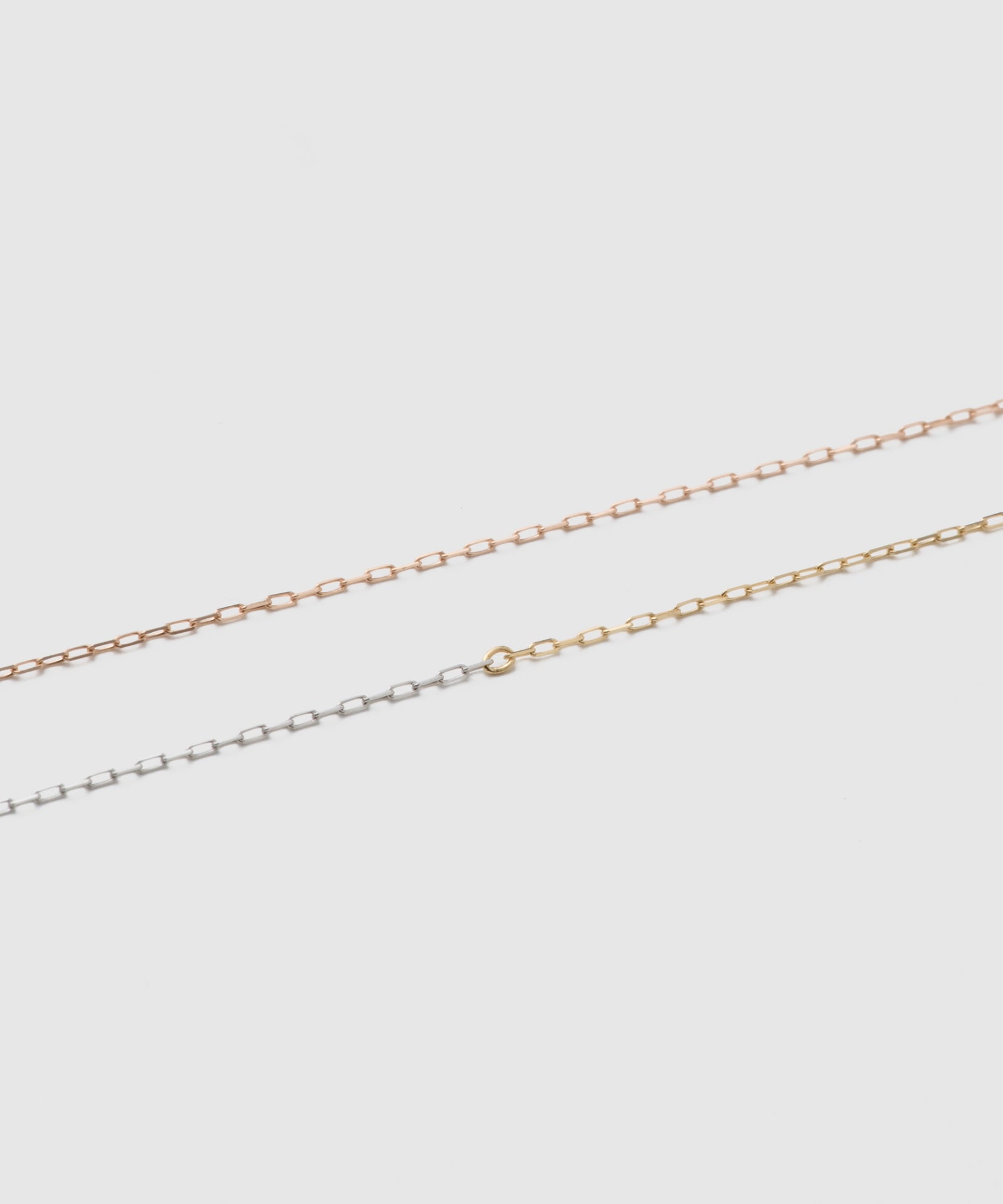 Diamond Glove Trinity Necklace｜K10YG / K18PG / Pt850 / Diamond