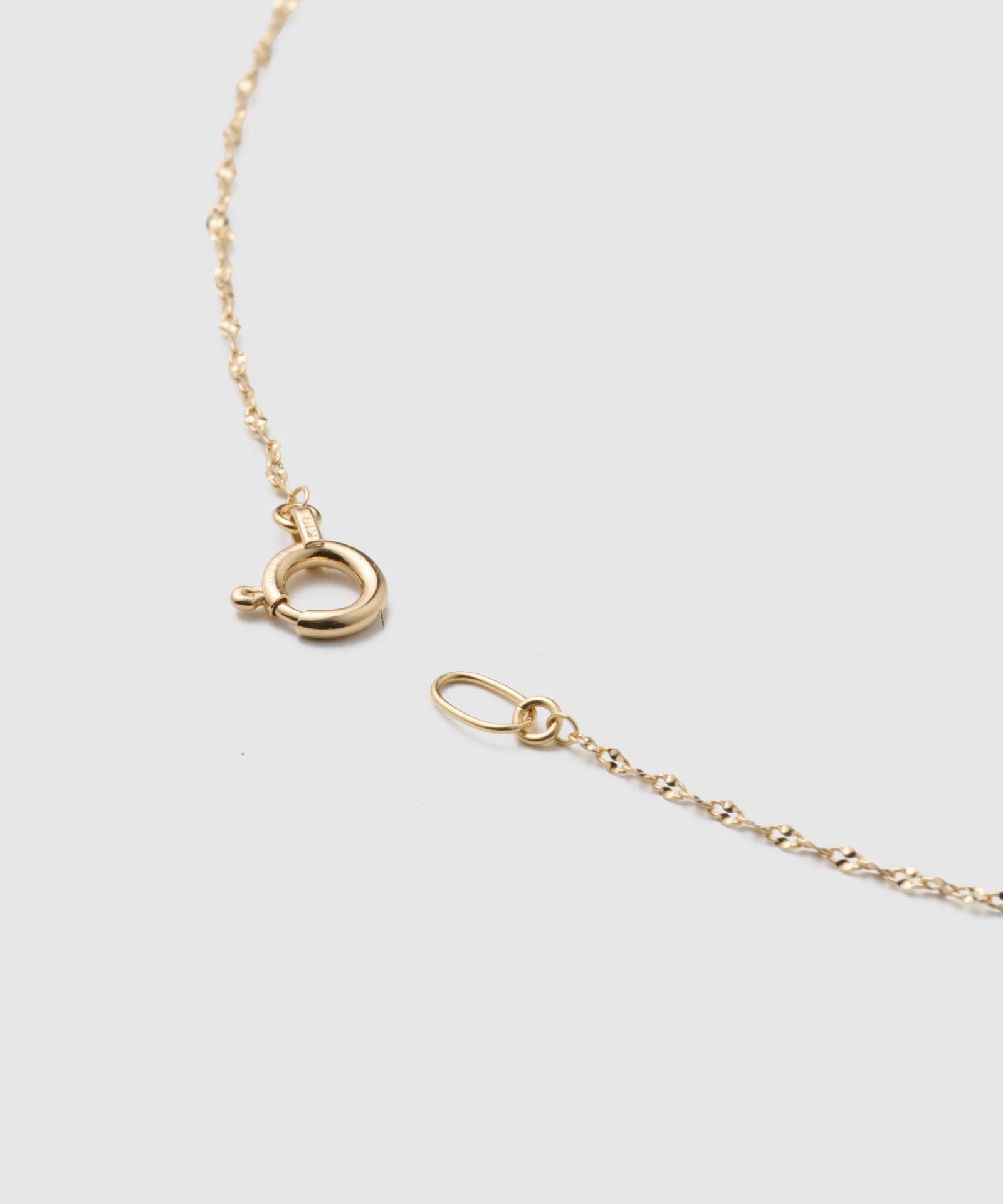 Curl Chain Necklace｜K18YG
