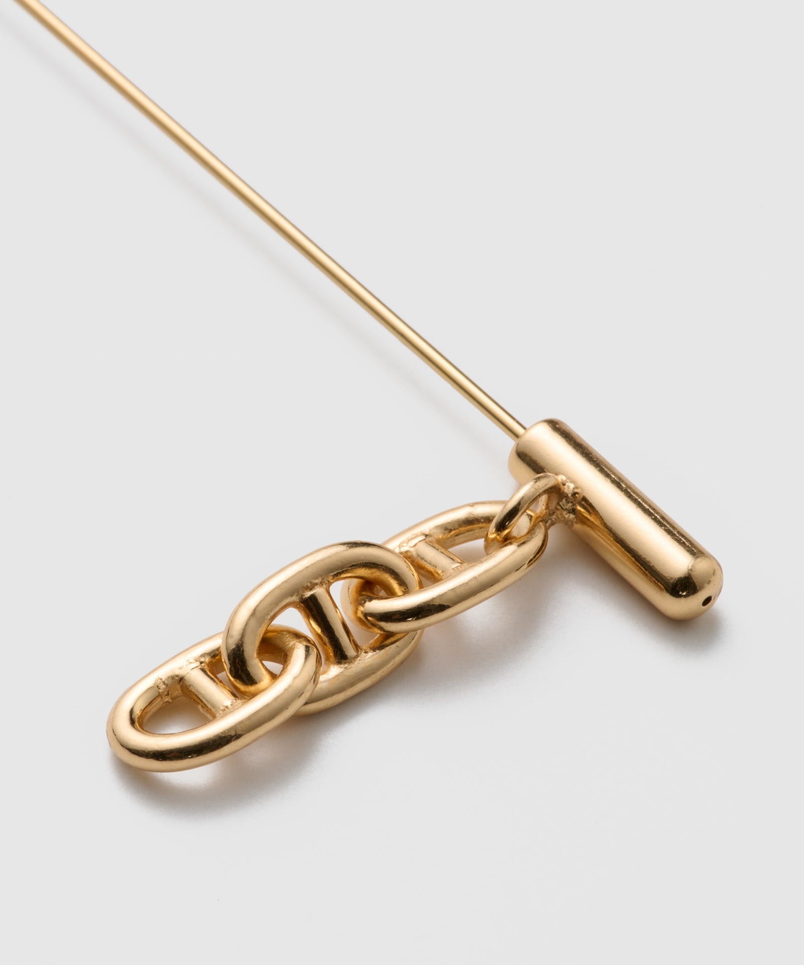 Drop Anchor Chain brooch｜SV925