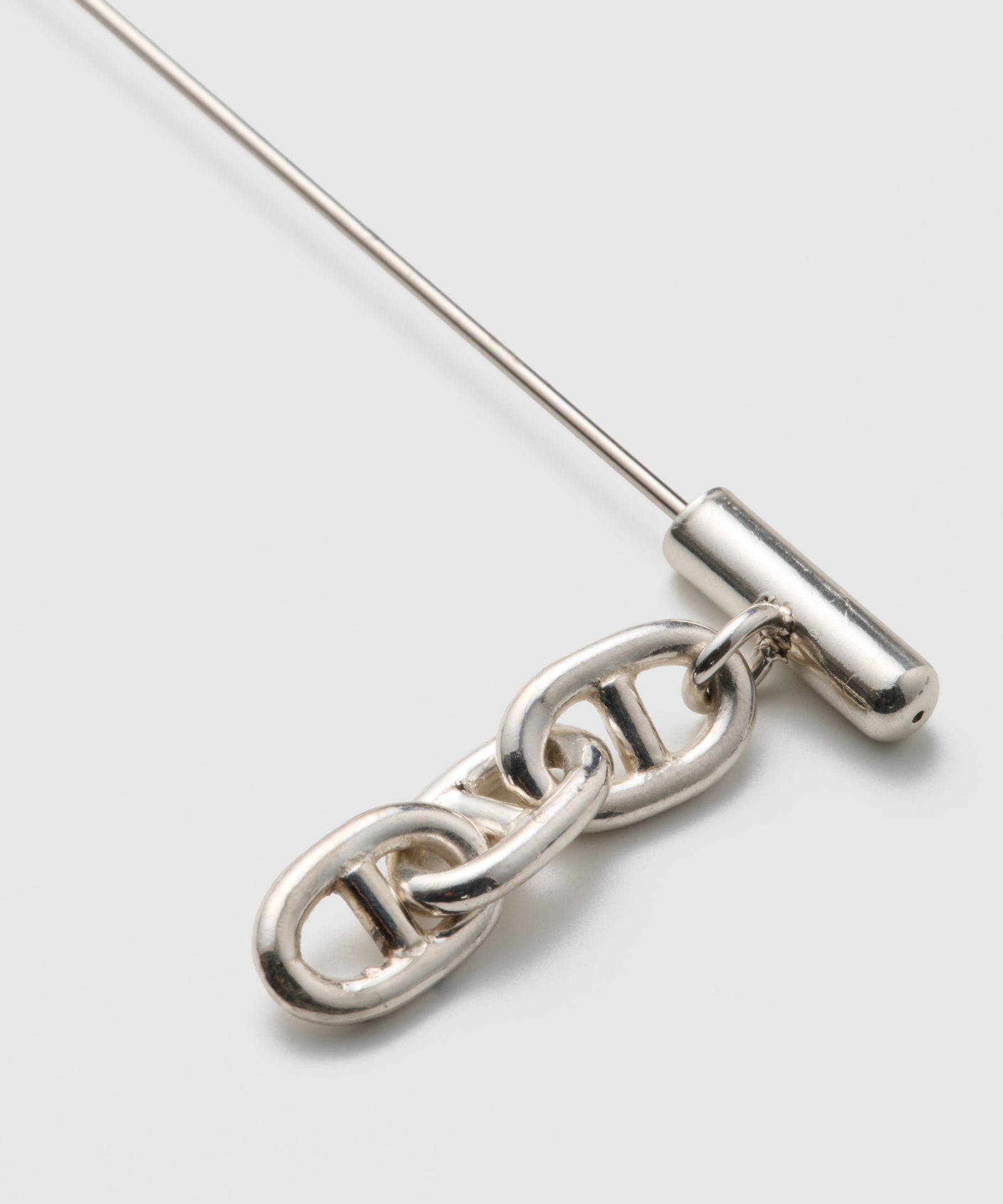 Drop Anchor Chain brooch｜SV925