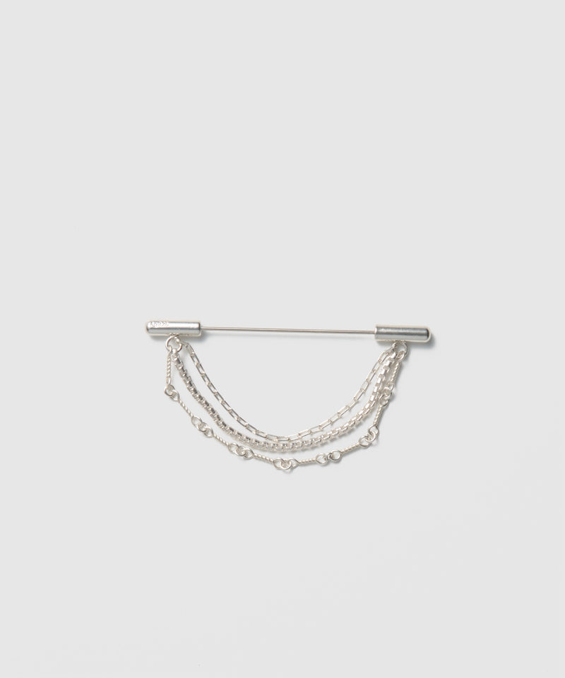 Drape Chain brooch｜SV925